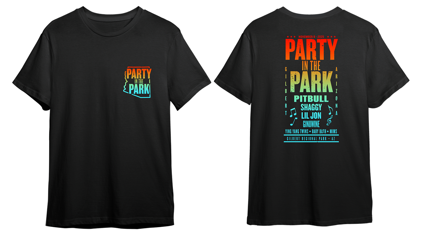 Party In The Park, Gilbert, AZ 11.8.25 - Shirt