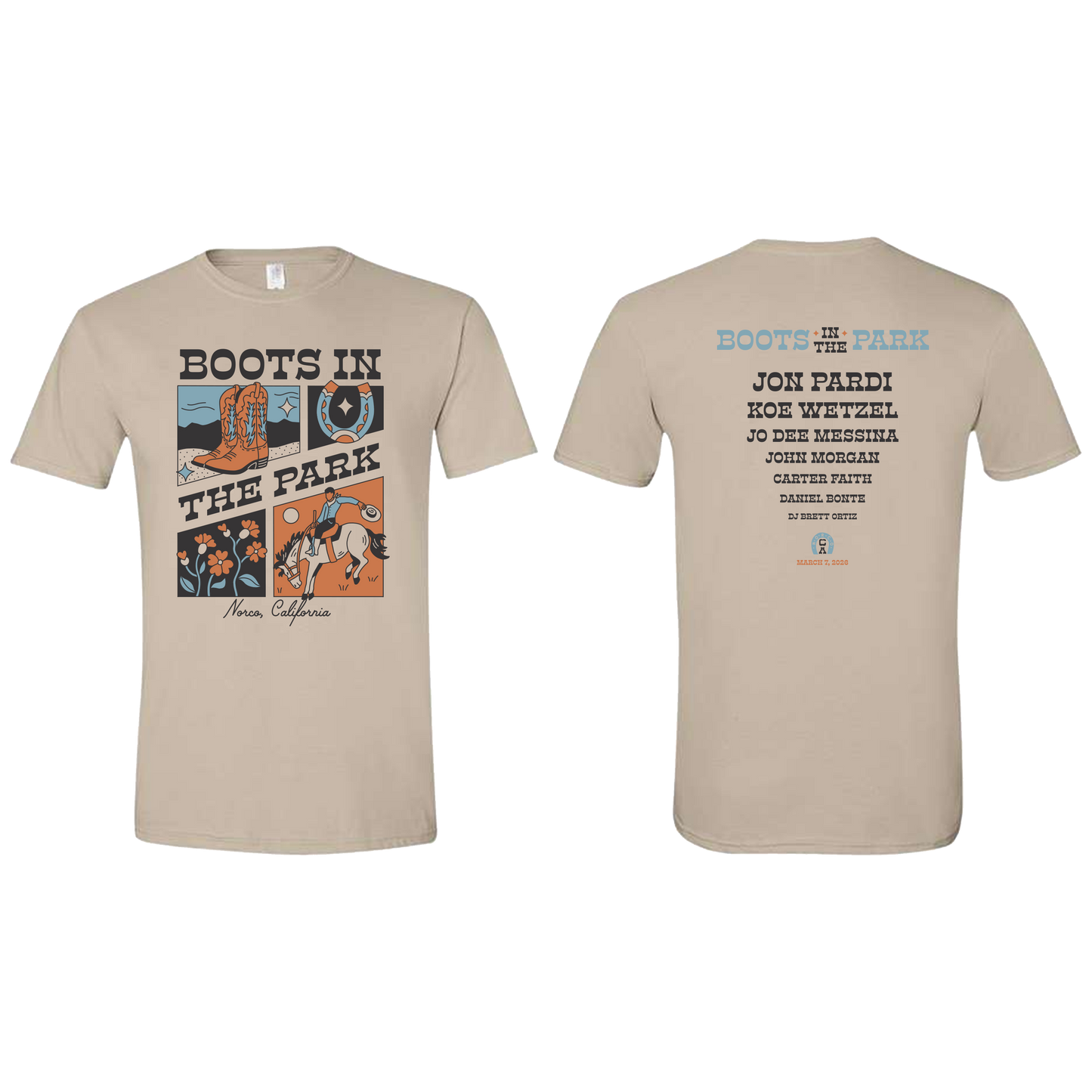 3.7.26 Norco Boots In The Park Tee