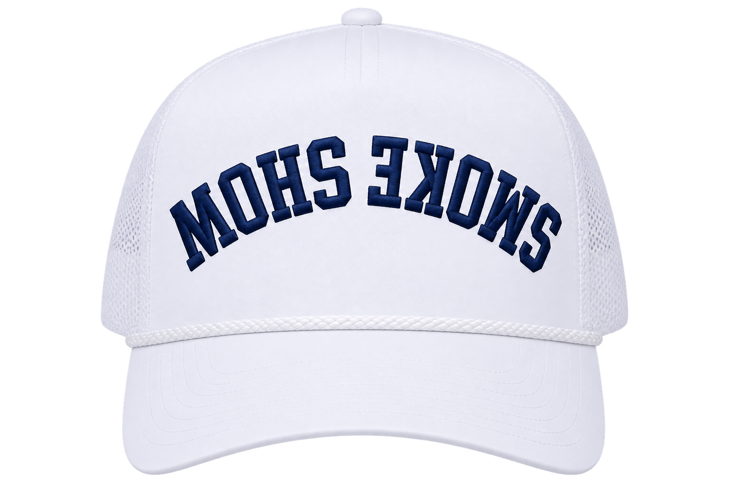 Smoke Show White Trucker Hat