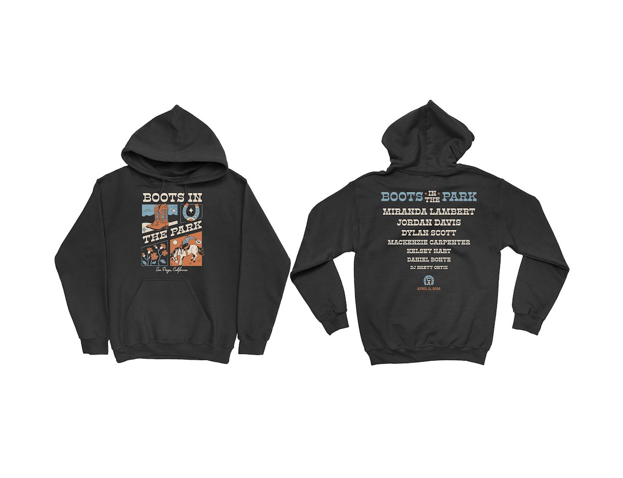 4.11.2026 San Diego Boots In The Park Tee - Hoodie