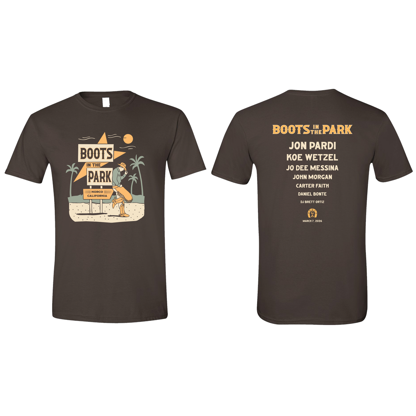 3.7.26 Norco Boots In The Park Tee