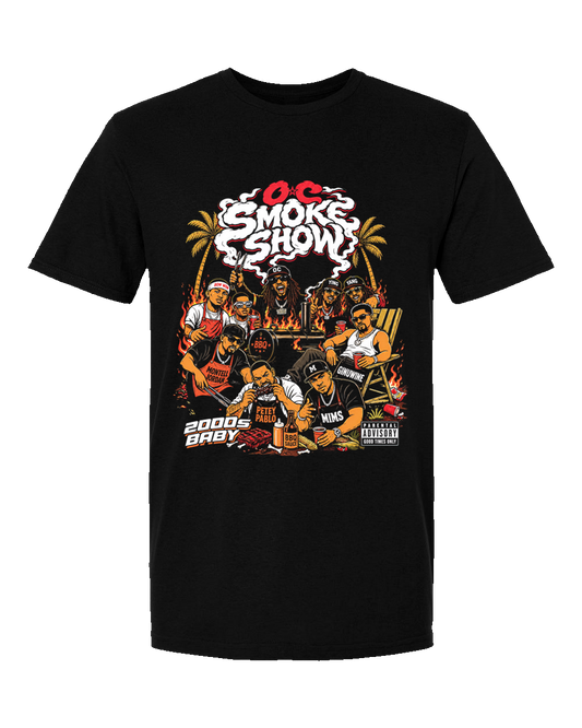 8.16.2026 OC Smoke Show - Black Tee