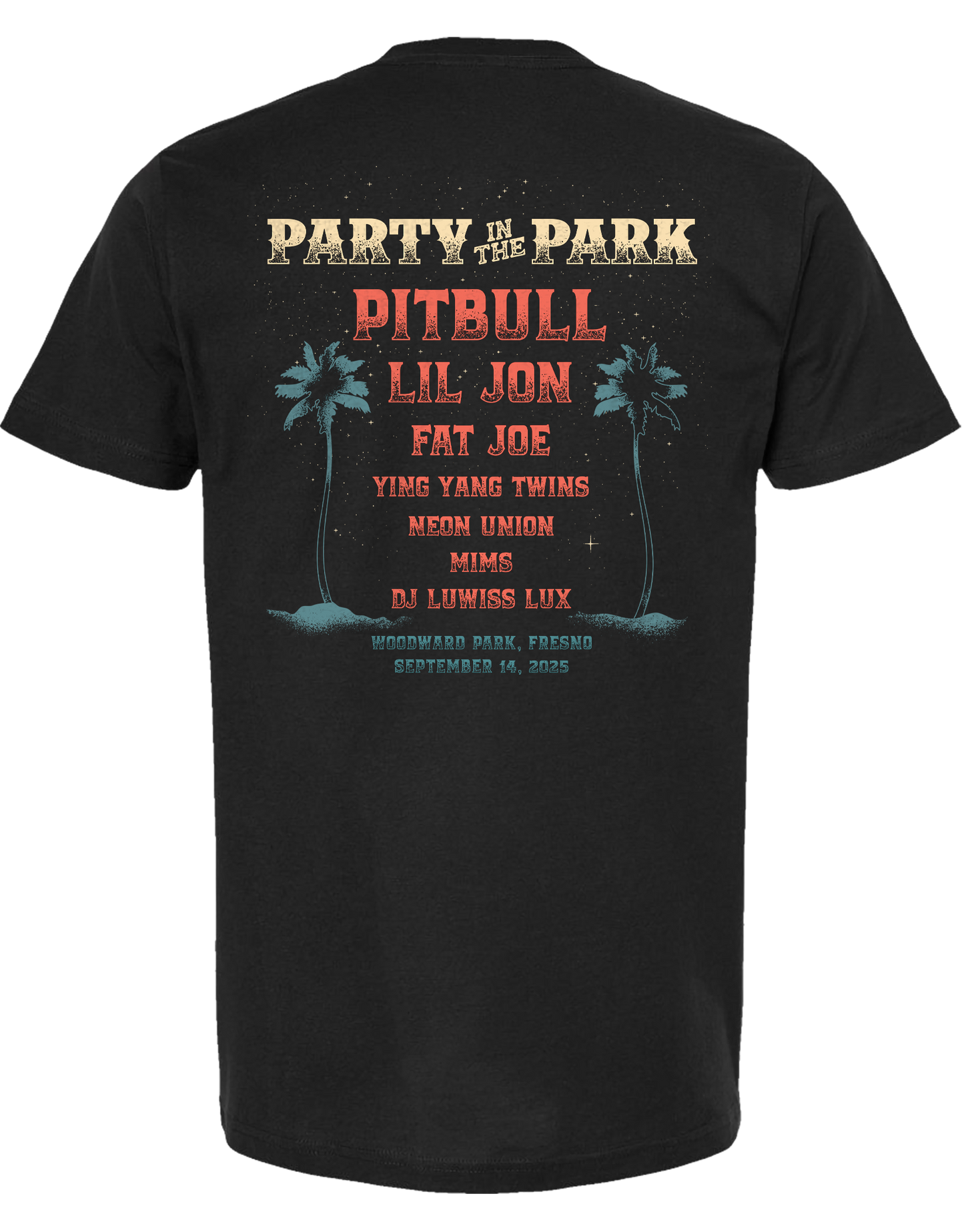 Party In The Park Fresno Tee 9.14