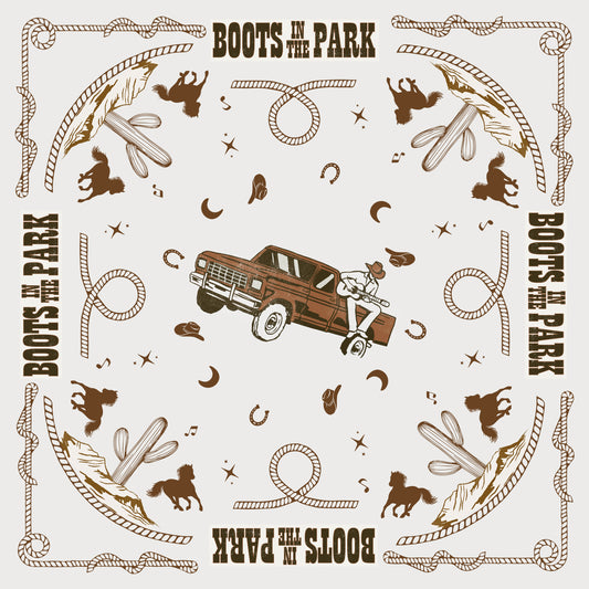 Boots In The Park Bandana