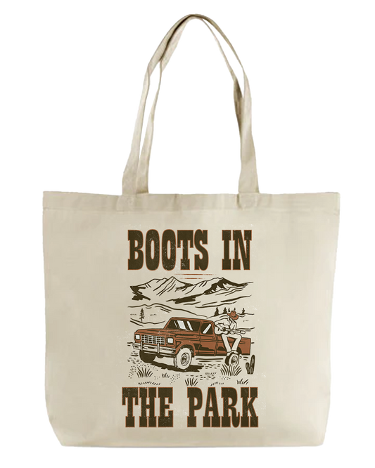 Boots In The Park Tote