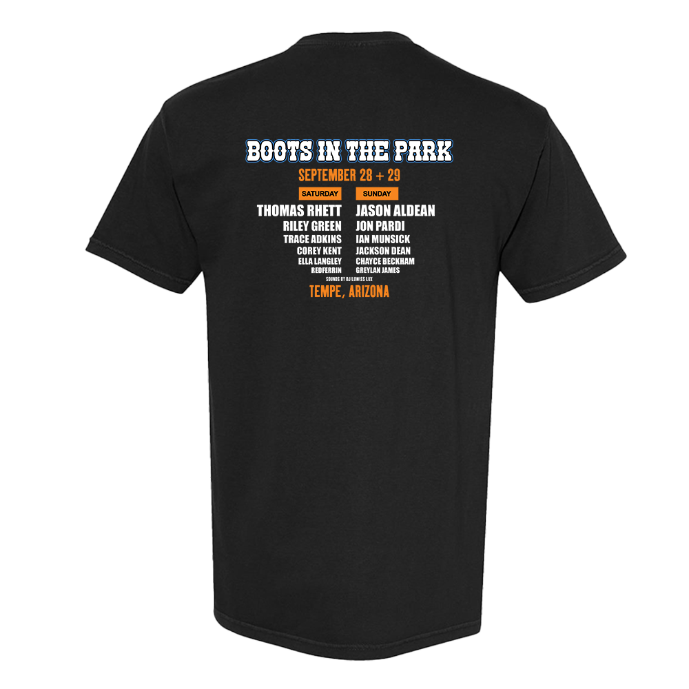 Boots In The Park 9.28&29 Tempe Tee