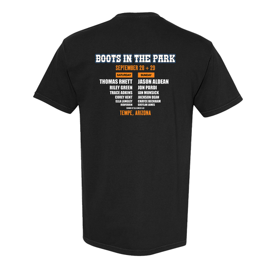 Boots In The Park 9.28&29 Tempe Tee