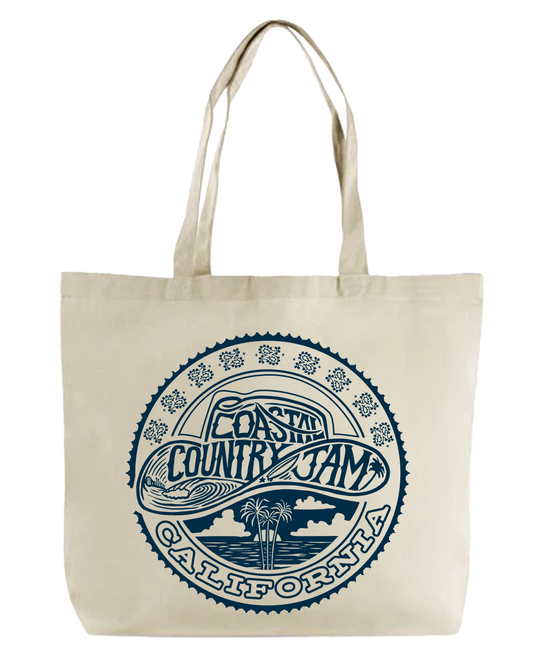 Coastal Country Jam Tote