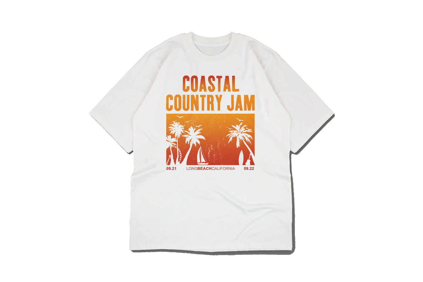 Coastal Country Jam Tee