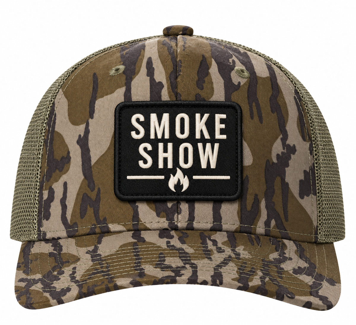 Smoke Show Camo Patch Hat