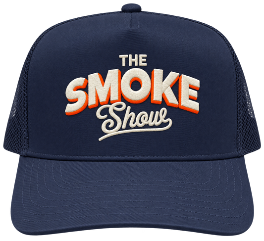 Smoke Show Navy Logo Hat