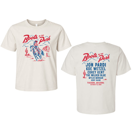 10.18.2026 Tucson Boots In The Park - Cowgirl Lineup Tee